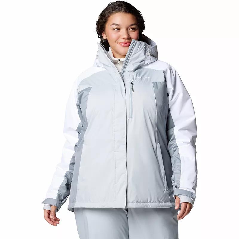 Plus Size Columbia Snowy Summit Insulated Jacket, Women's, Size: 3XL, Clematis Blue Product Image