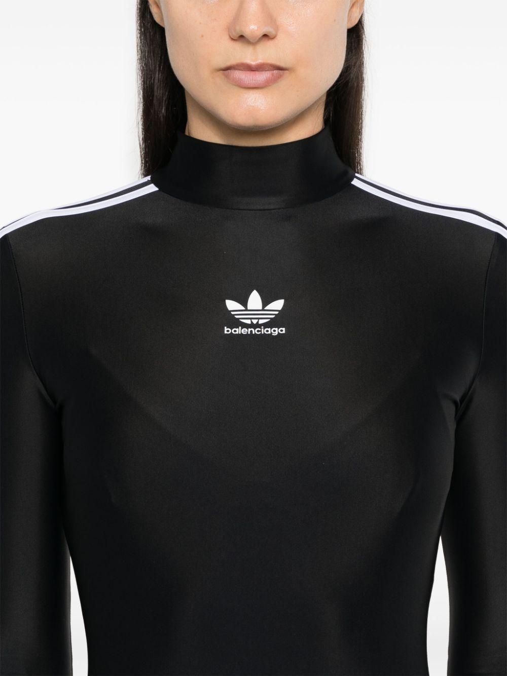 x adidas trefoil-print mini dress Product Image