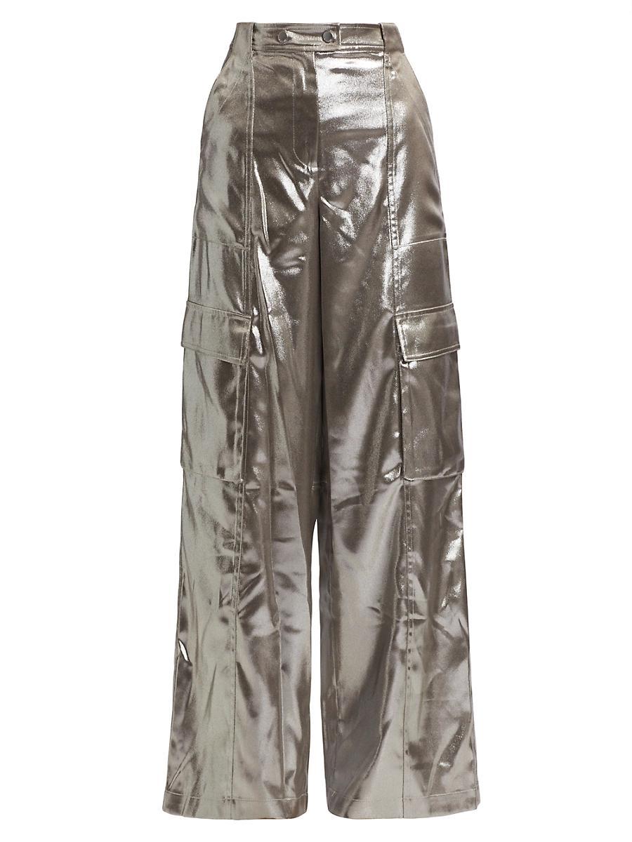 Womens Beatriz Wide-Leg Cargo Pants Product Image