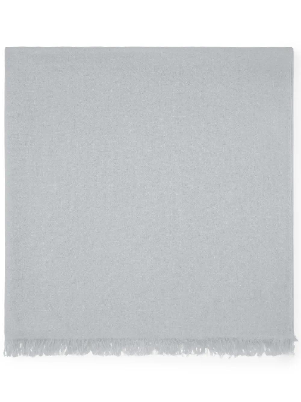 BRUNELLO CUCINELLI Fringed-edge Cashmere Scarf In Grey Product Image