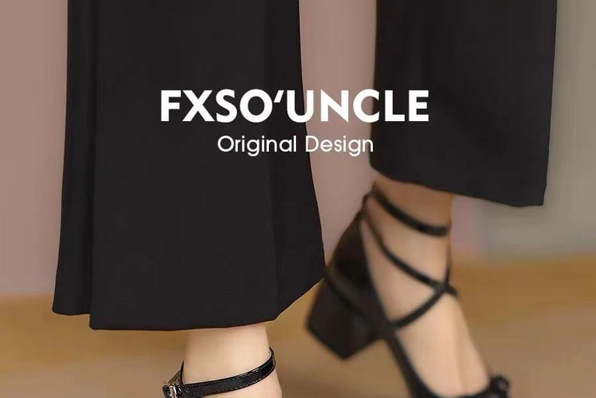 Block Heel Mary Jane Pumps Product Image