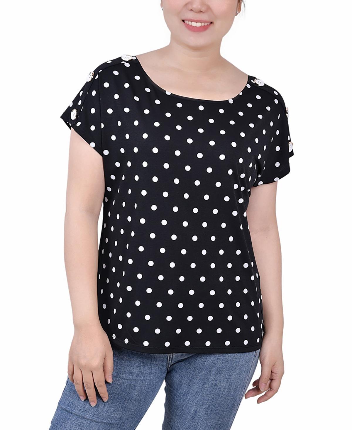 Petite Size Short Extended Sleeve Top Product Image