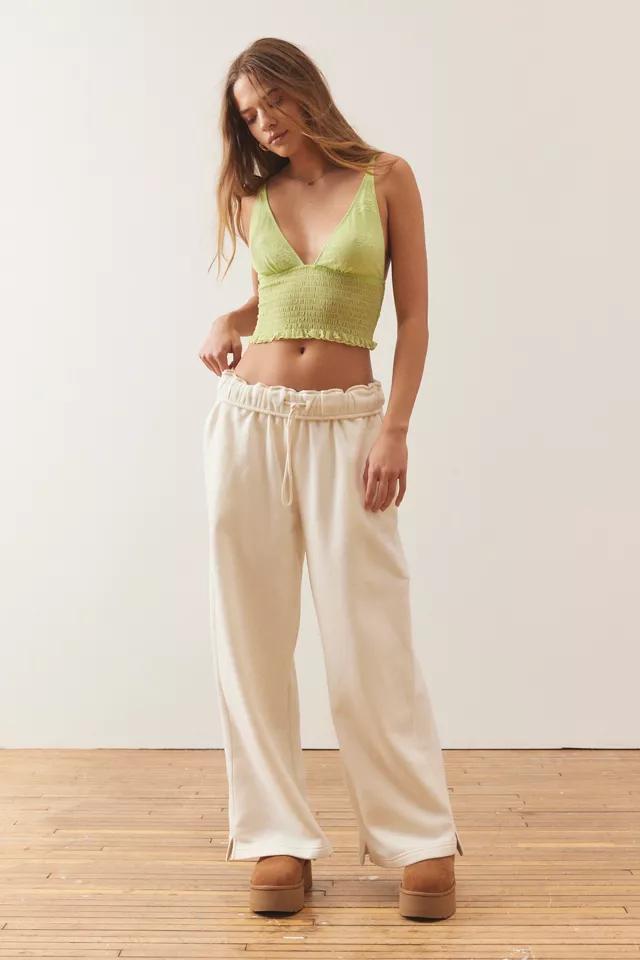 Out From Under Firecracker Smocked Cropped Top Womens at Urban Outfitters Product Image