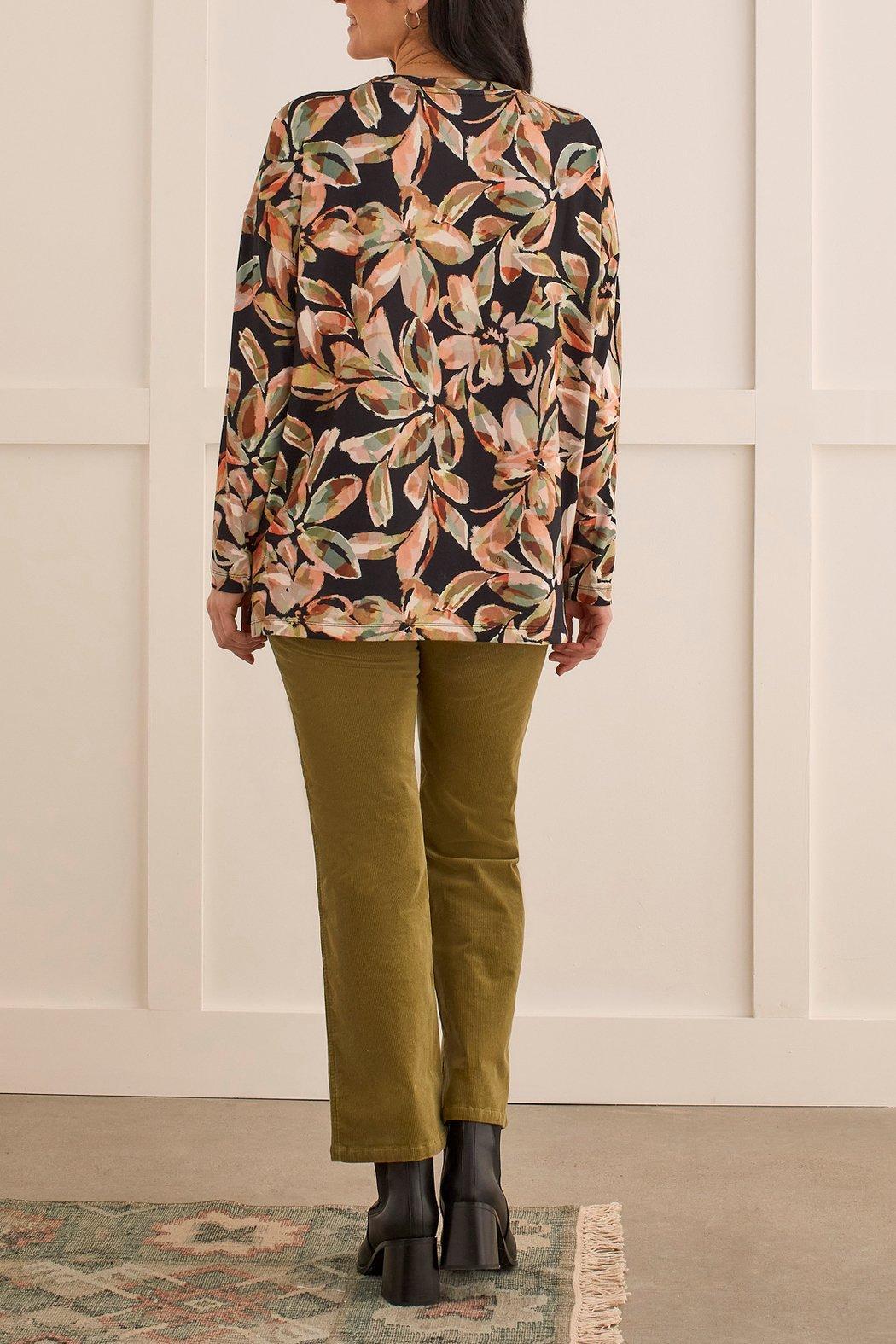 Moss Stone Relaxed Top Product Image