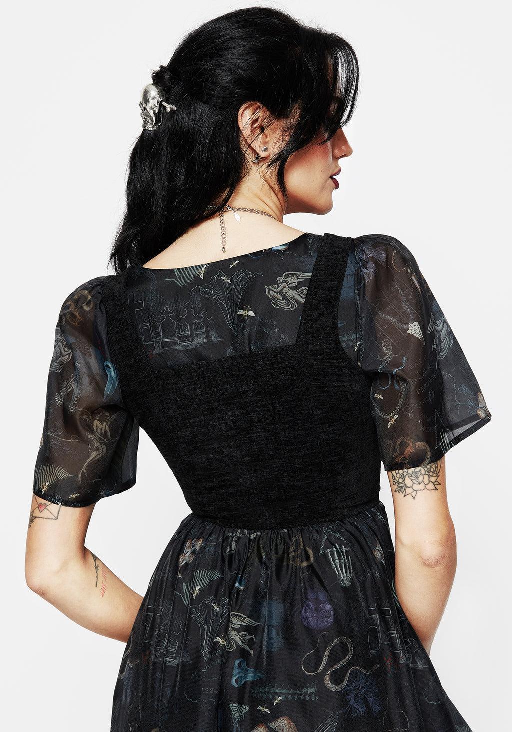 Florence Lace Up Harness Corset Top Product Image
