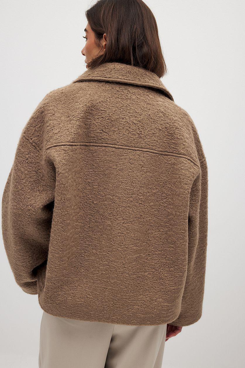 Boucle Zip Jacket Product Image