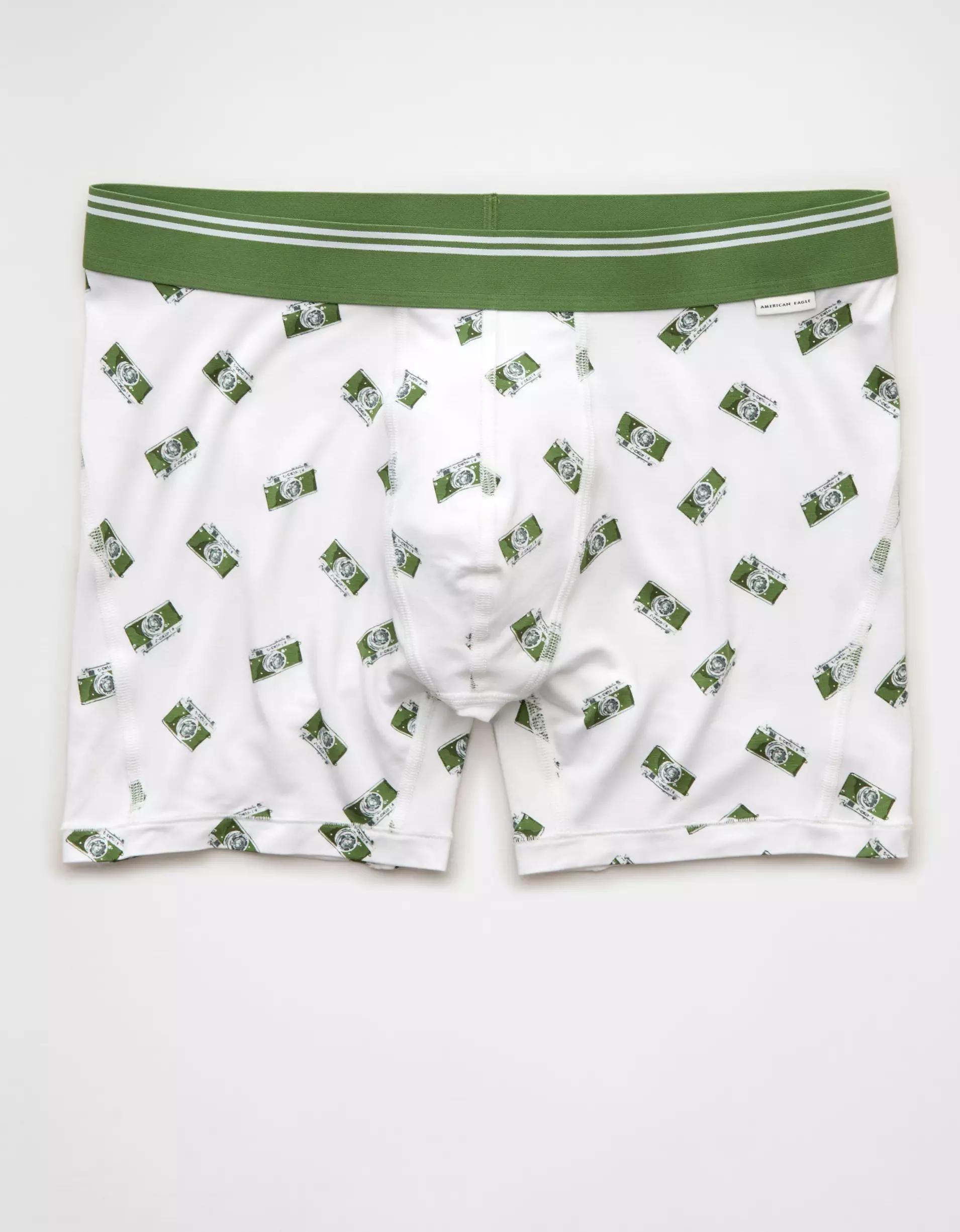 AEO Men's Cameras 4.5" Ultra Soft Boxer Brief Product Image
