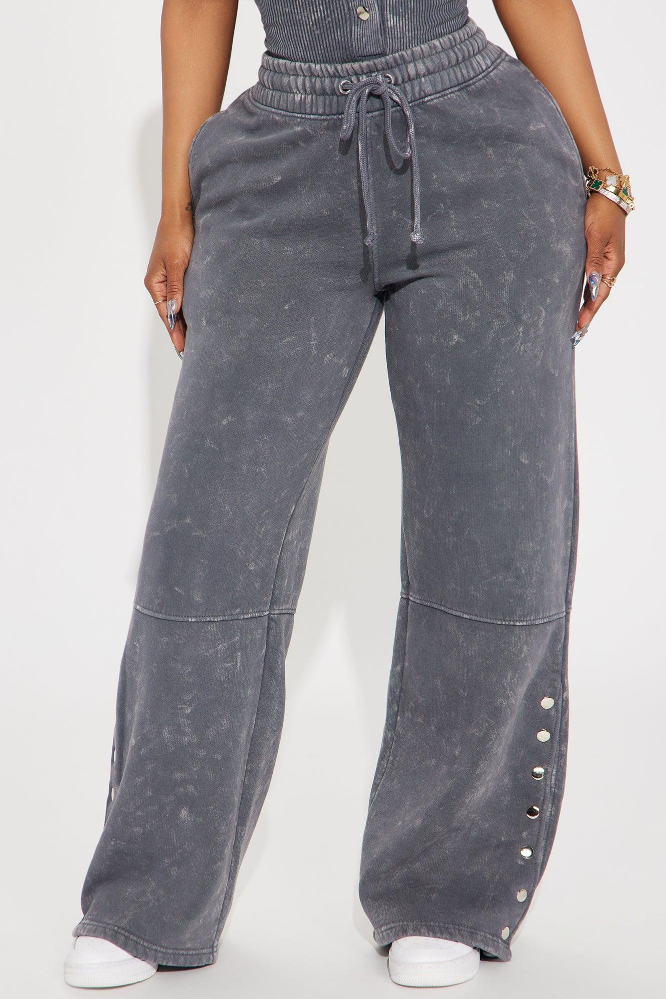 New York Washed Sweatpant - Charcoal Product Image