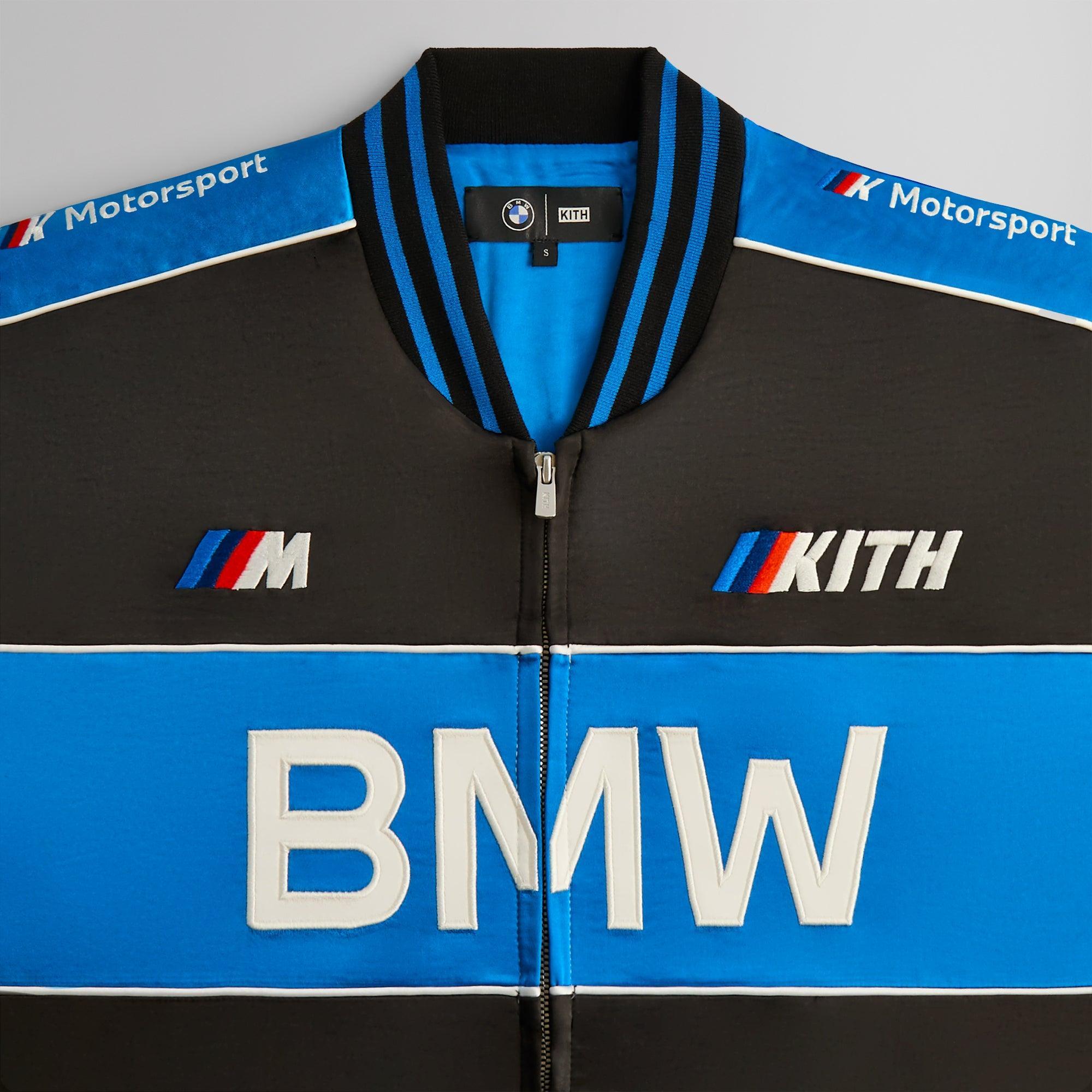 Kith for BMW Souvenir Moto Jacket - Black Male Product Image