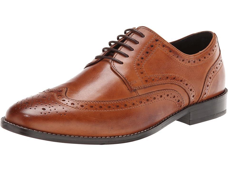 Nunn Bush Nelson Mens Wingtip Oxford Dress Shoes Red Product Image