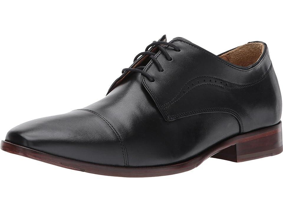 Johnston & Murphy McClain Cap Toe Dress Oxford Full Grain) Men's Lace Up Cap Toe Shoes Product Image