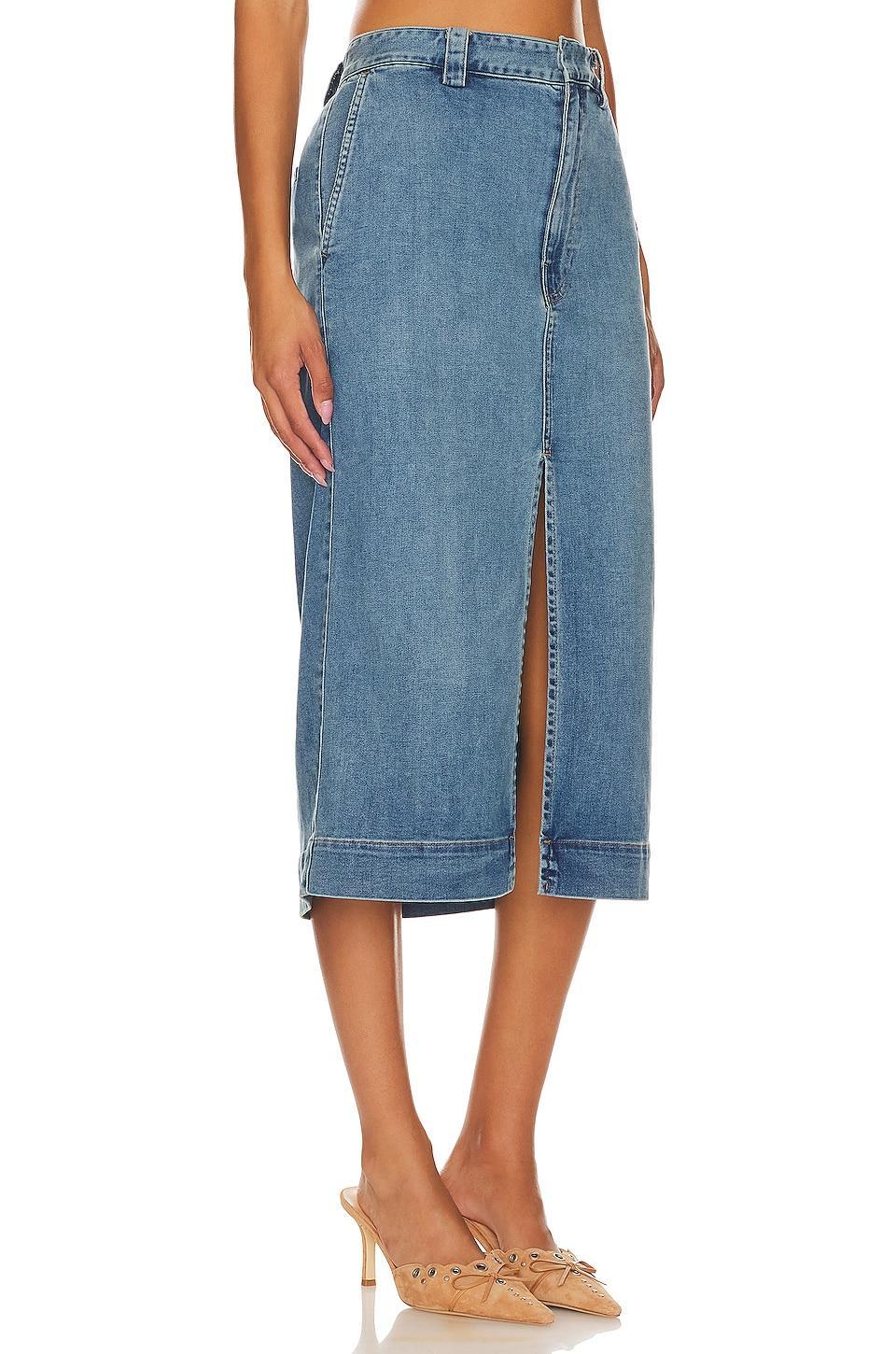 Soft Touch Slit Skirt Enza Costa Product Image
