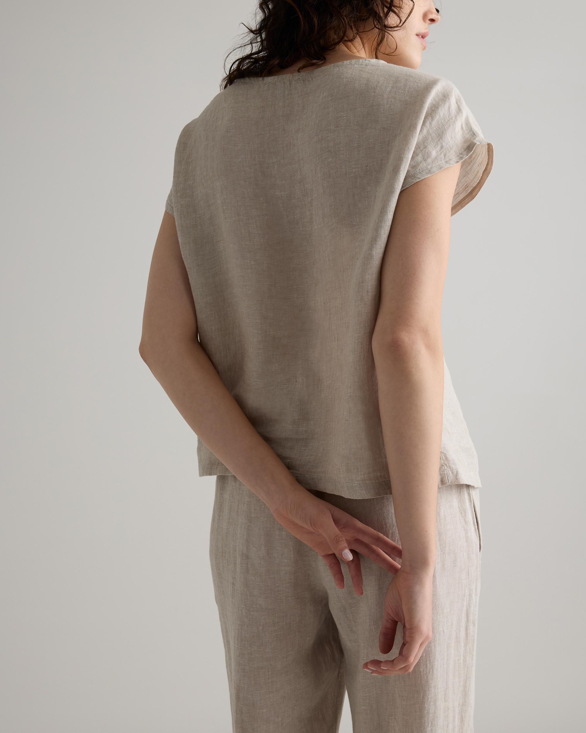 Quince | Women's 100% European Linen Pajama Set Size XL Product Image