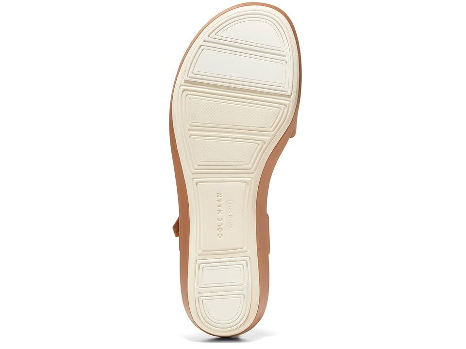 Cole Haan Womens riginal Grand Peyton Flatform Sandals - Brown Size 7 Product Image