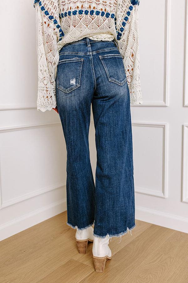 LOVERVET Anya Midrise Wide Leg Jean Product Image