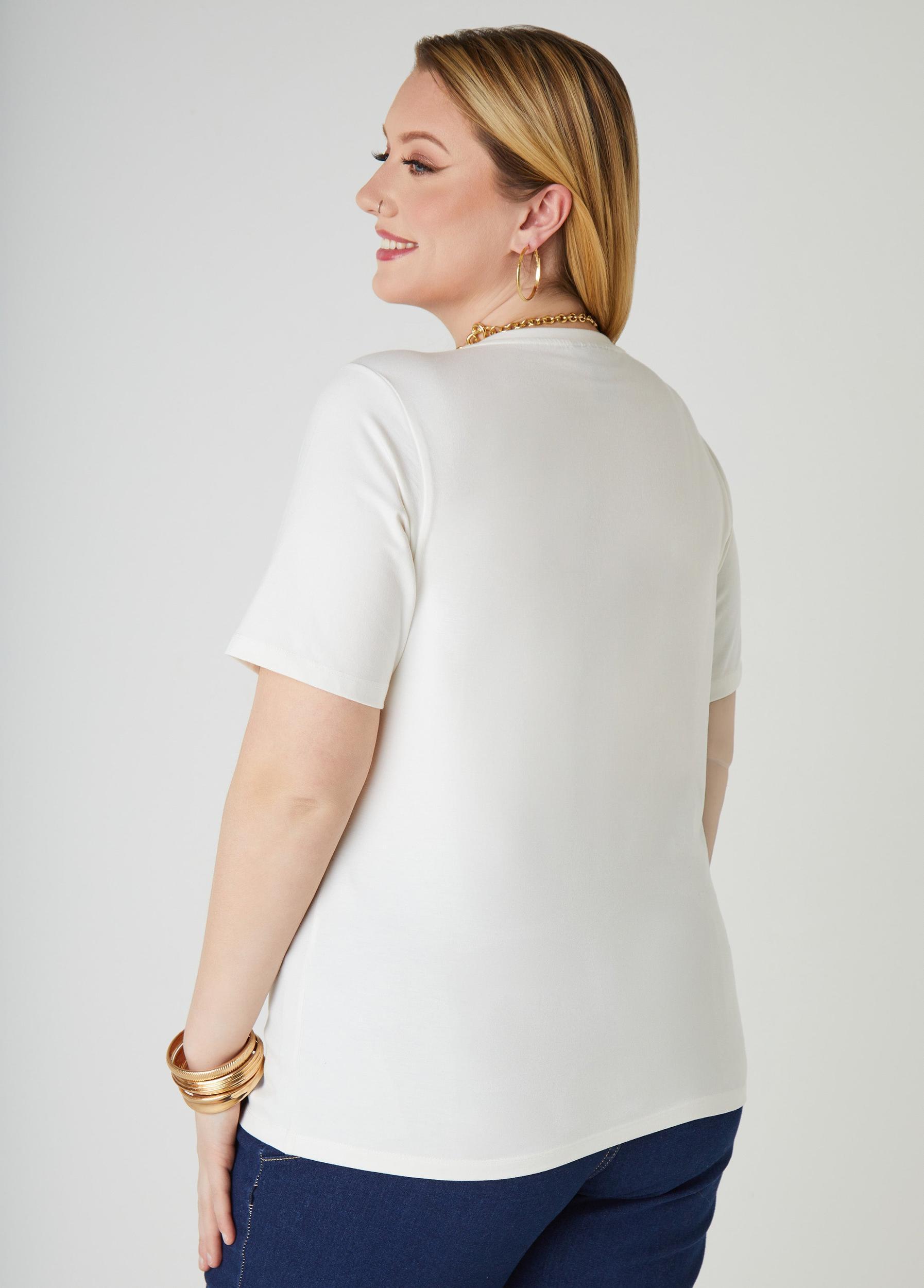 Beaded Empower Tee Product Image