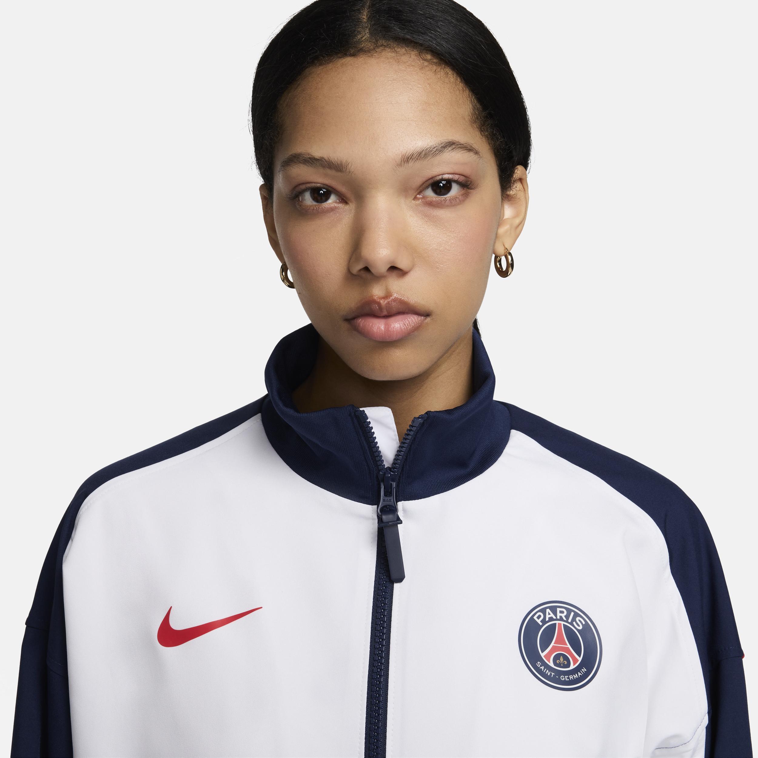 Women's Nike  White Paris Saint-Germain 2024/25 Strike Anthem Full-Zip Jacket, Size: XL, Psg White Product Image