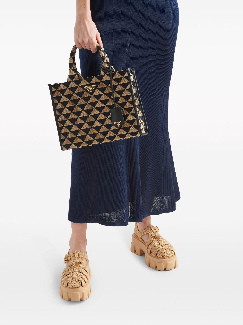 Monolith raffia sandals Product Image