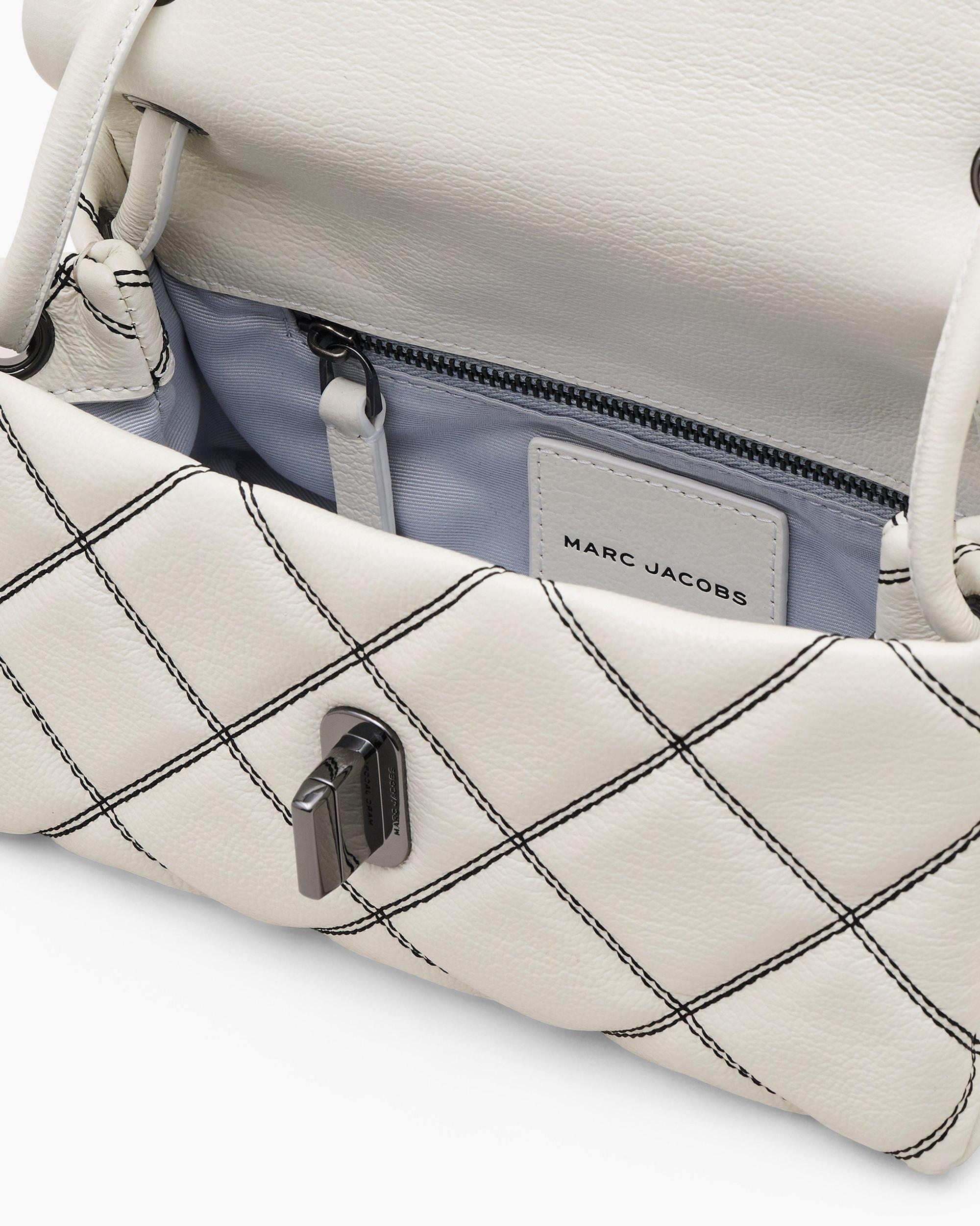 The Bi-Color Quilted Mini Dual Shoulder Bag Product Image