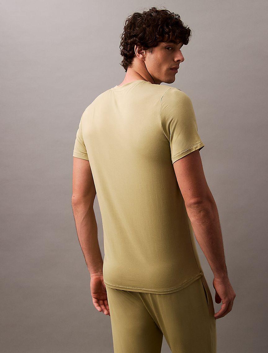 Ultra Soft Modal Henley Sleep T-Shirt Product Image