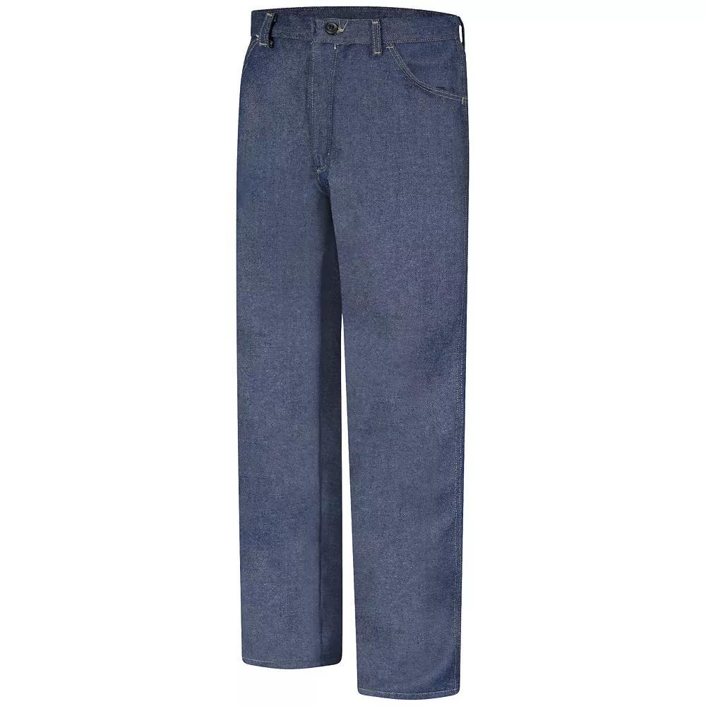 Men's Bulwark FR EXCEL FR Relaxed-Fit Jeans, Size: 38 X 32, Blue Product Image