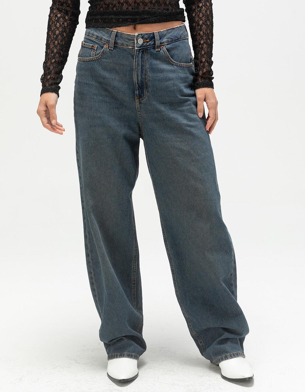 JJXX Erin Womens Baggy Jeans - DARK STONE Product Image