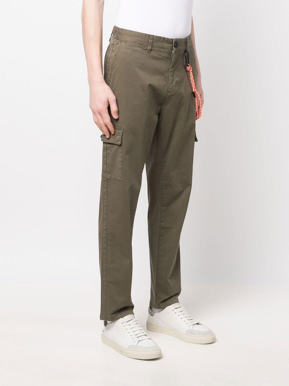 pocket-detail chino trousers Product Image