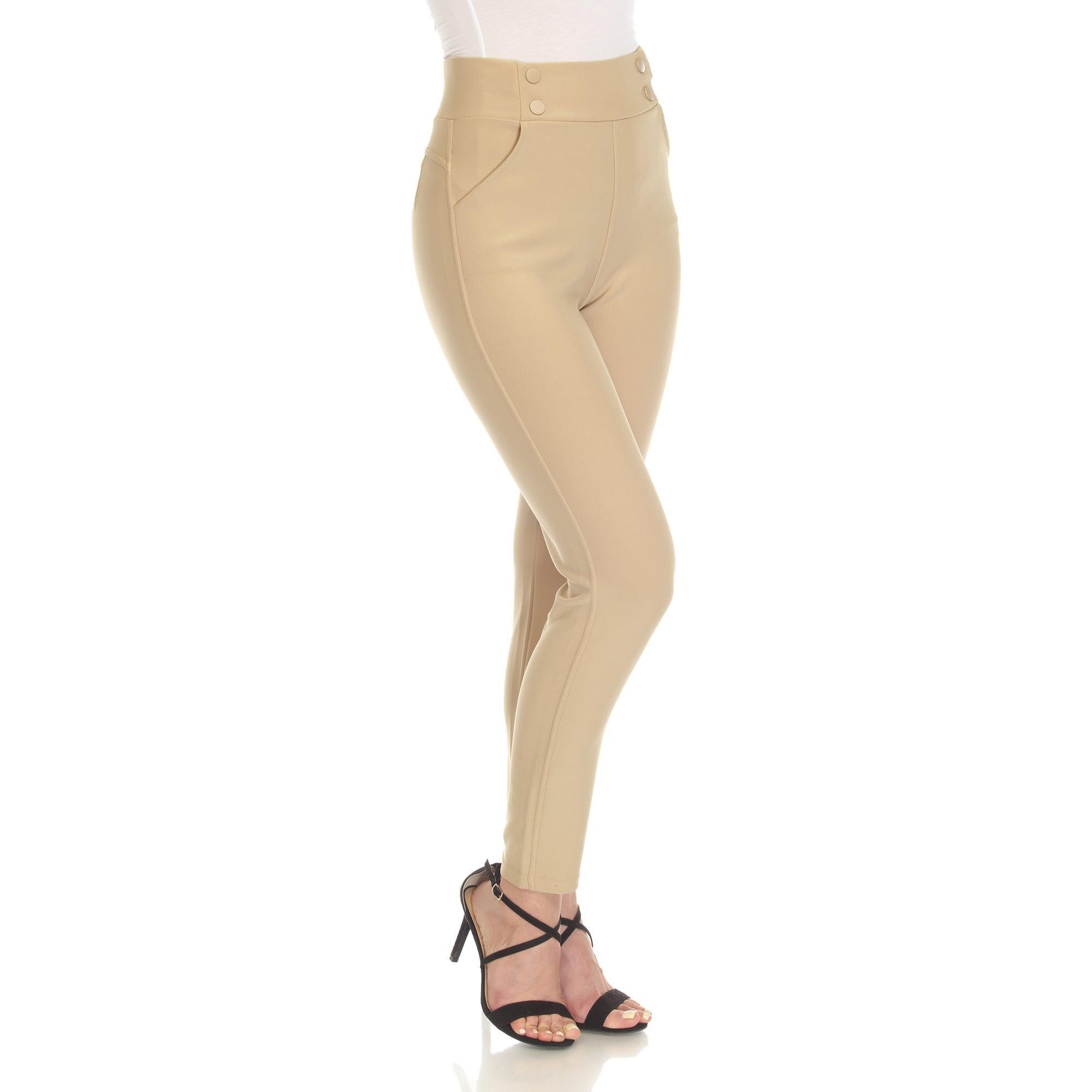 Super Soft Elastic Waistband Scuba Pants Product Image