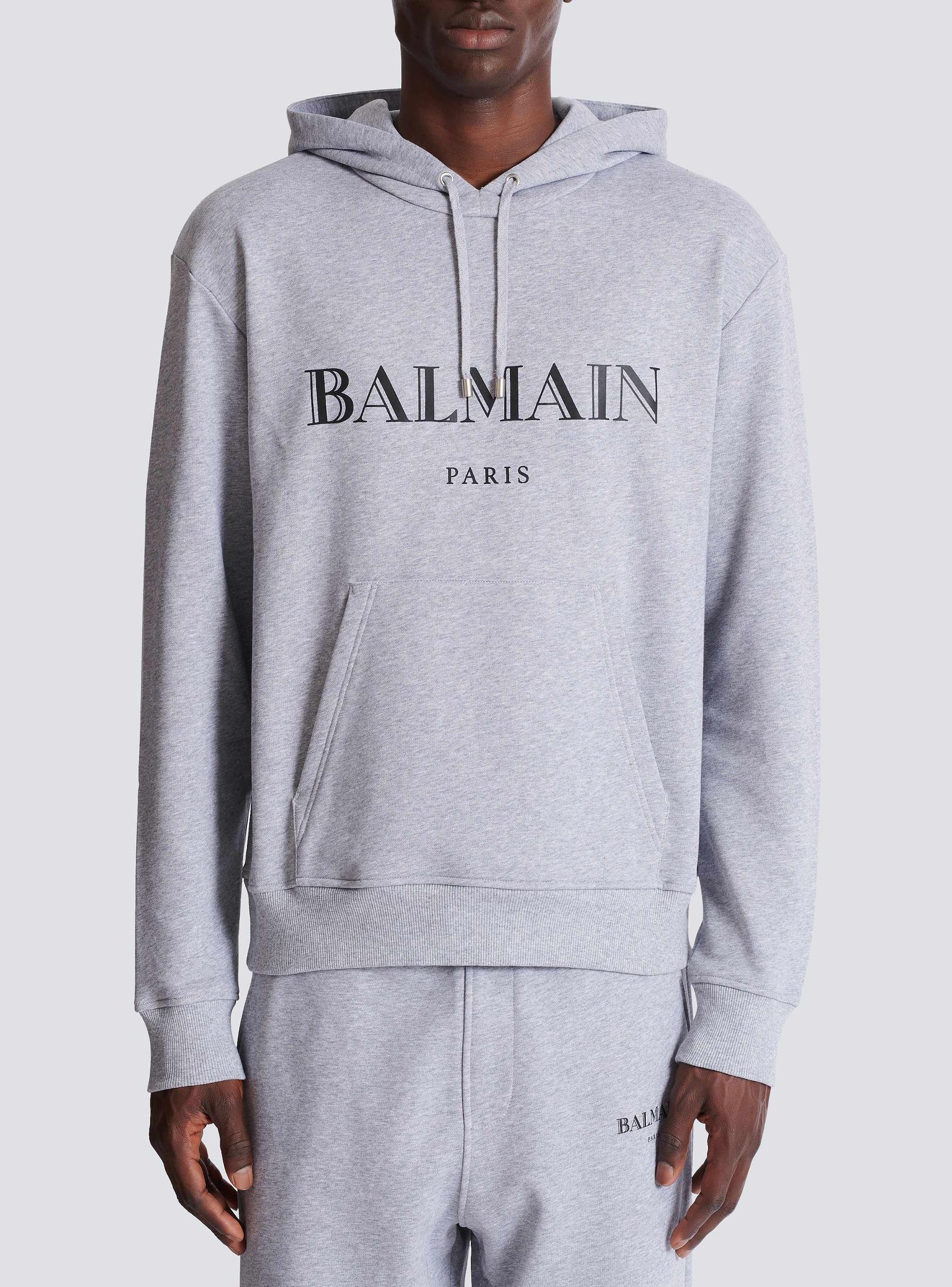 Balmain printed hoodie Product Image