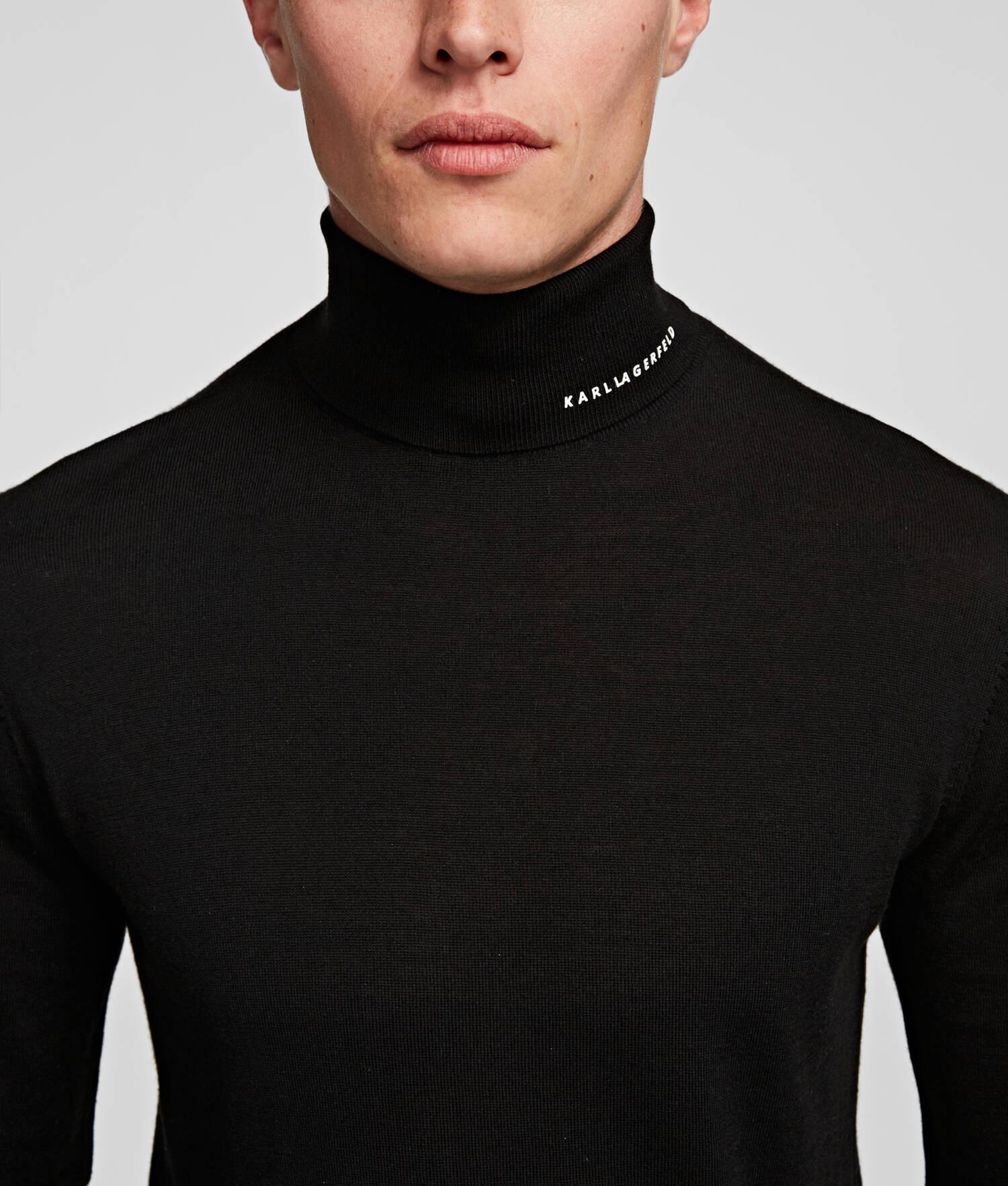 MERINO WOOL TURTLENECK SWEATER Product Image