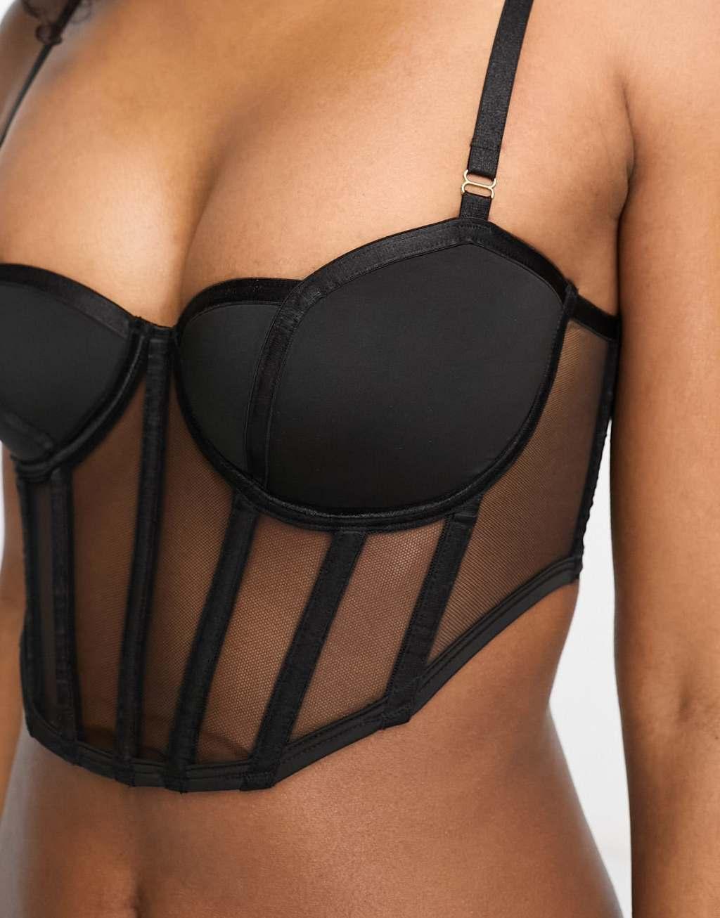 Bluebella Rowan wired bustier corset Product Image