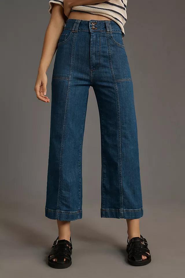 The Skipper High-Rise Wide-Leg Pants by Pilcro: Denim Edition Product Image