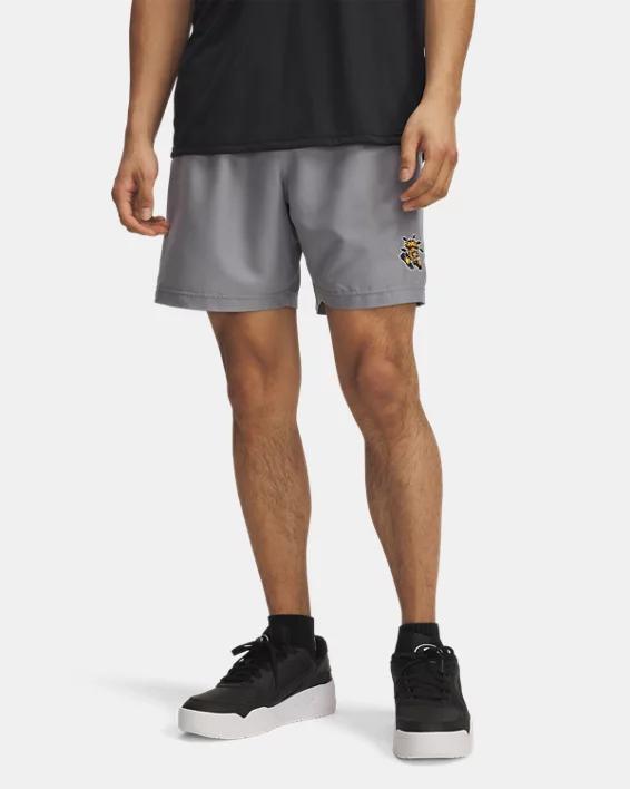 UA Woven Collegiate Graphic Mens Shorts Product Image