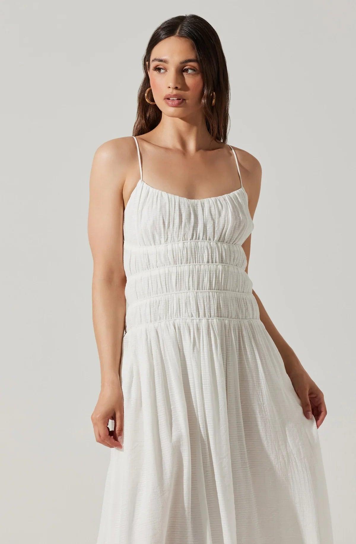 FINAL SALE ASTR the Label | Andrina Dress | White Product Image