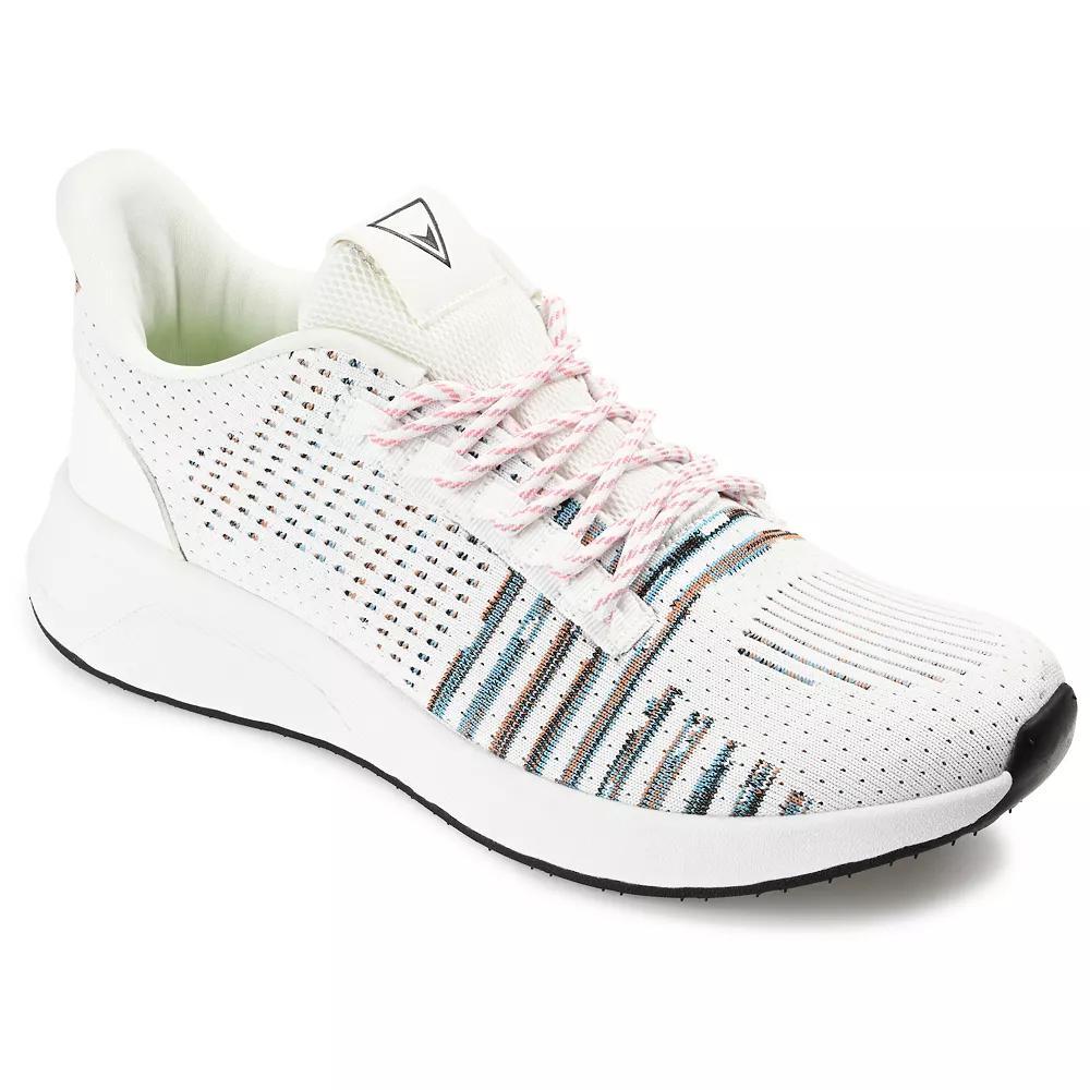 VANCE Brewer Men's Knit Sneakers, Size: 13, White Product Image