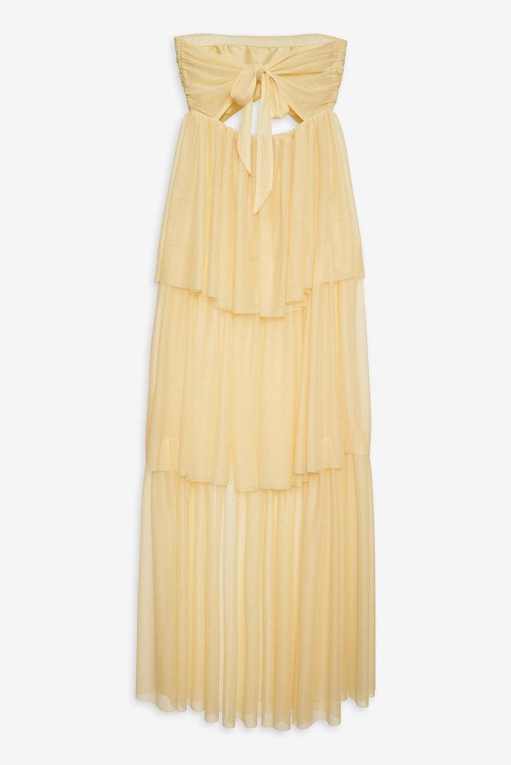 Juni Maxi Dress — Yellow Product Image