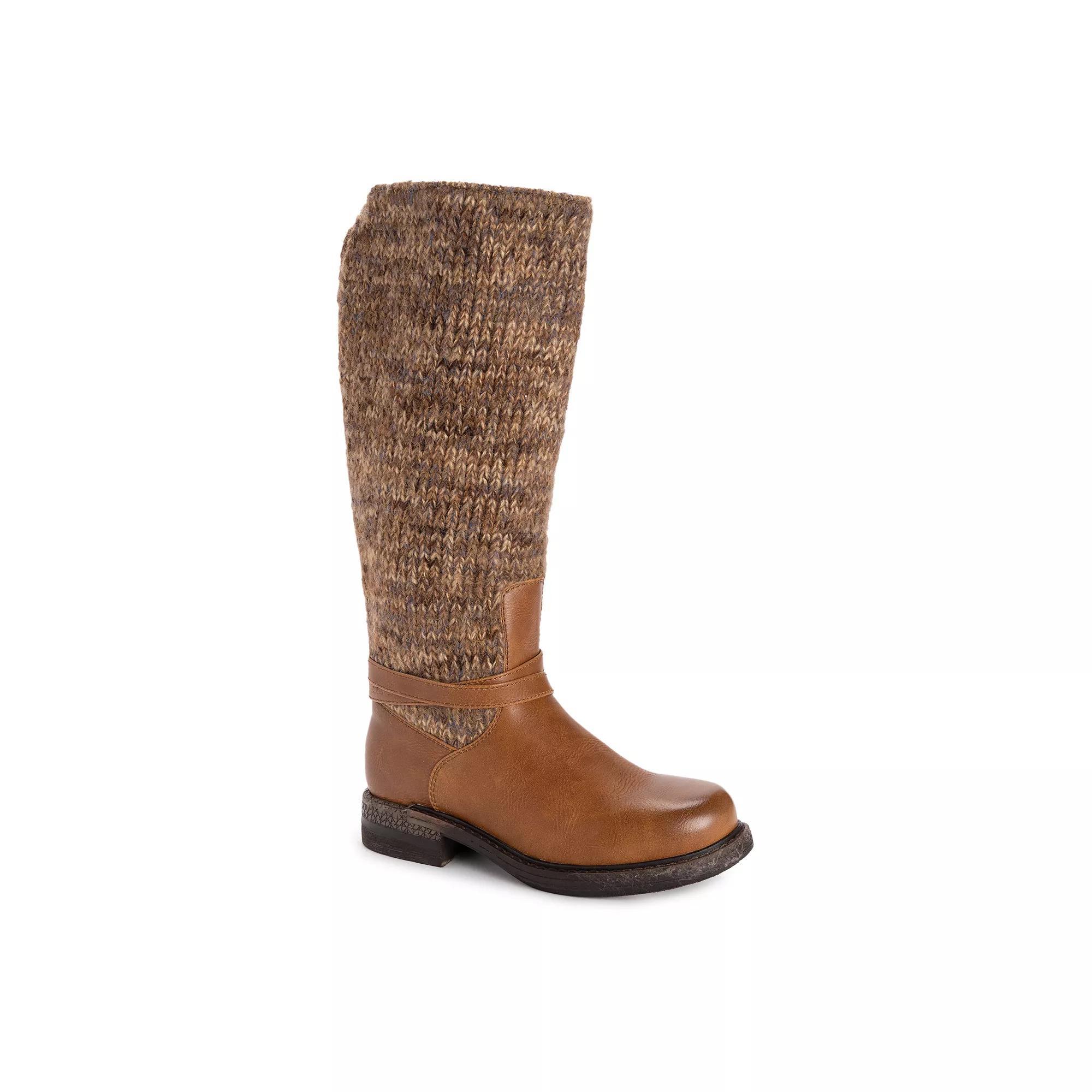 MUK LUKS Logger Alberta Womens Knee-High Boots Product Image
