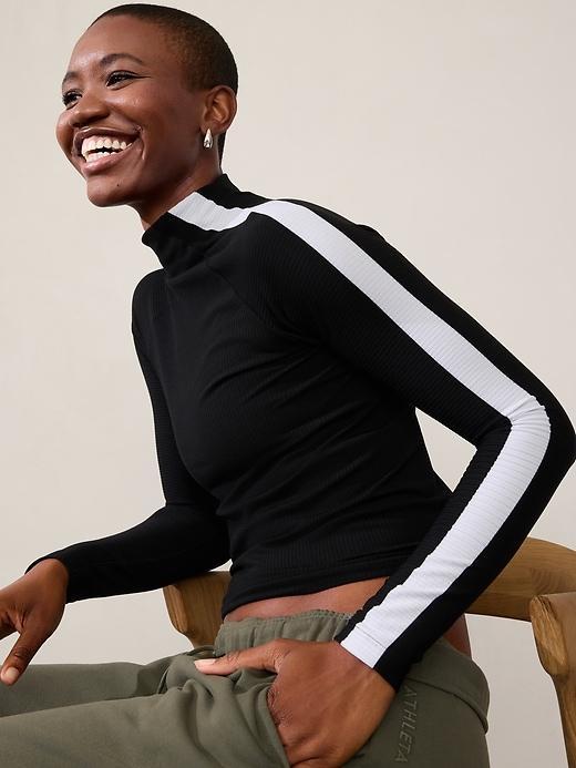 Renew Seamless Mock Neck Top Product Image