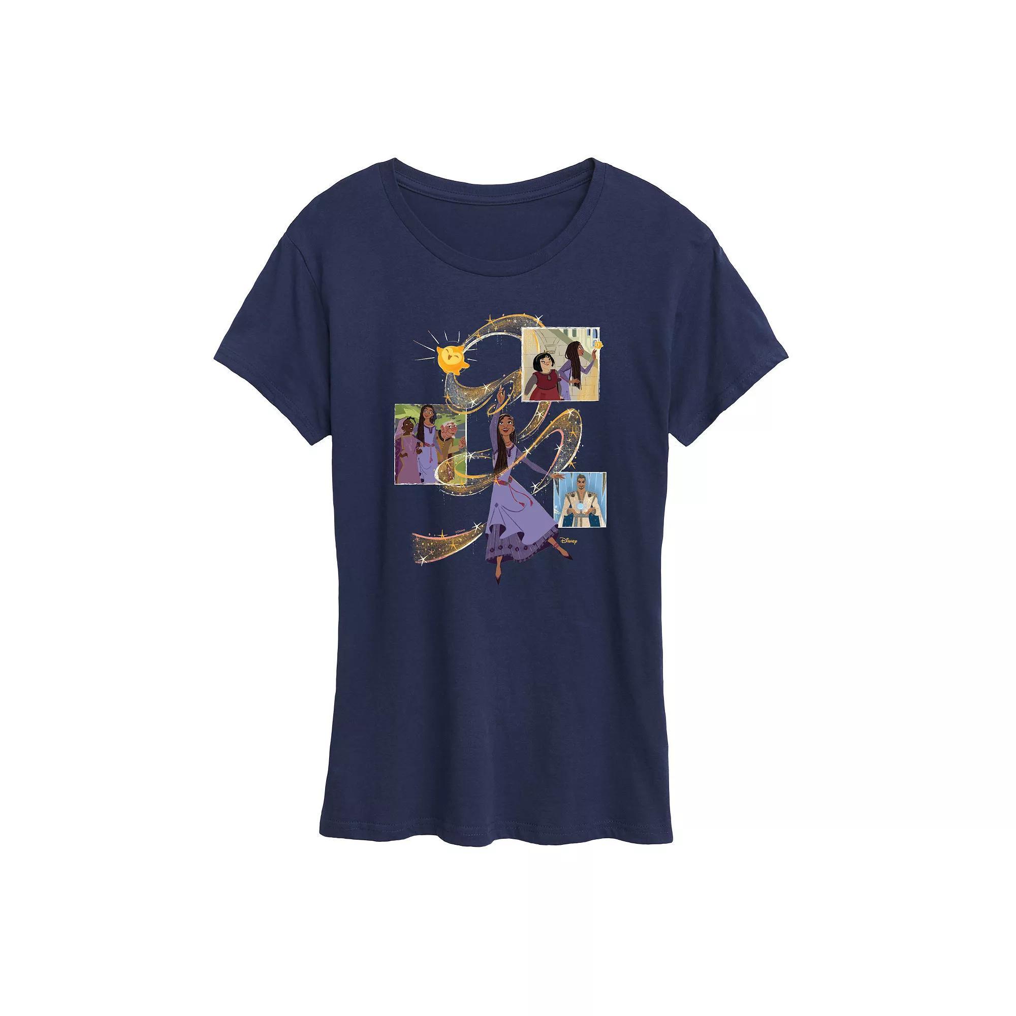 Womens Peace Love Graphic Tee Product Image