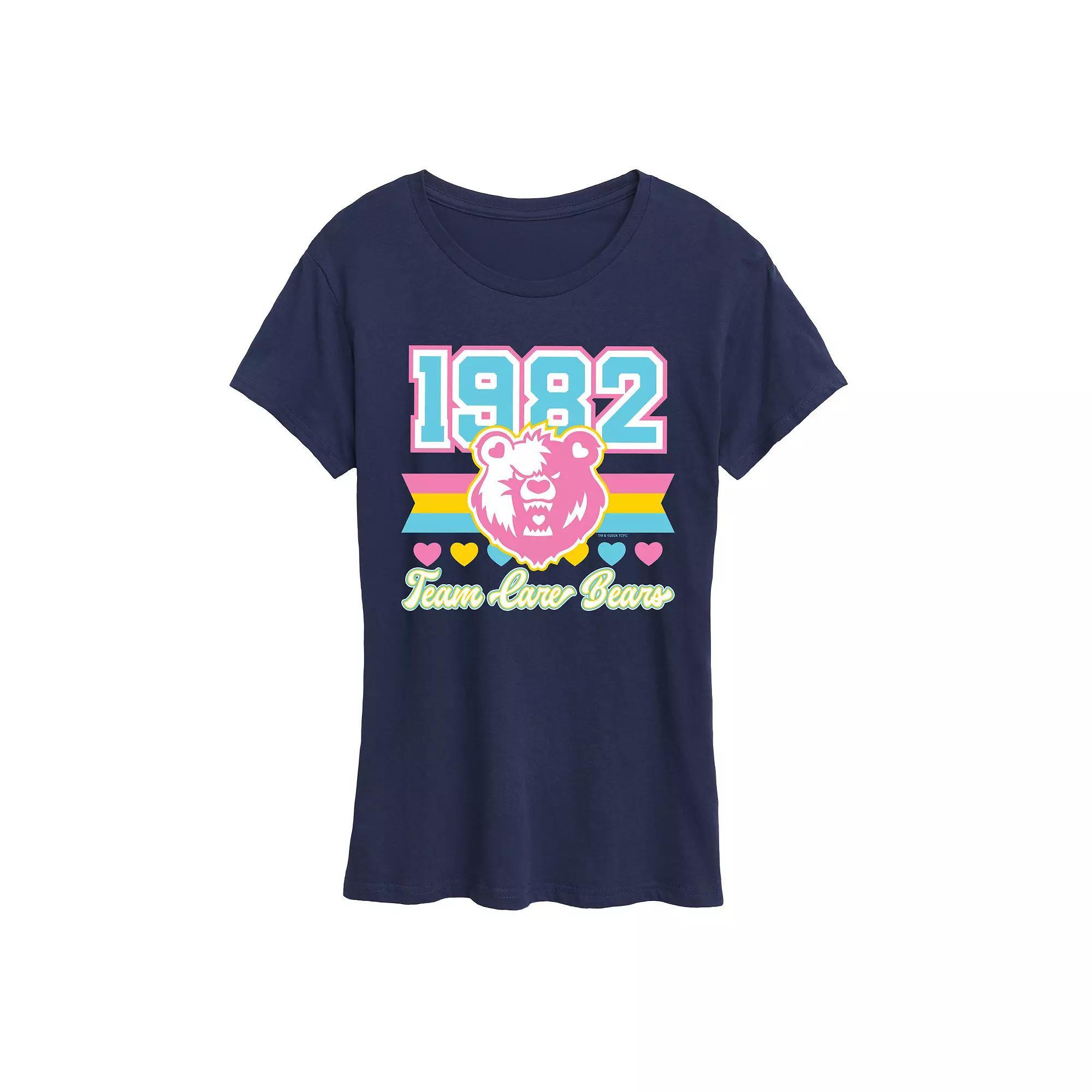 Womens Care Bears 1982 Team Graphic Tee Product Image