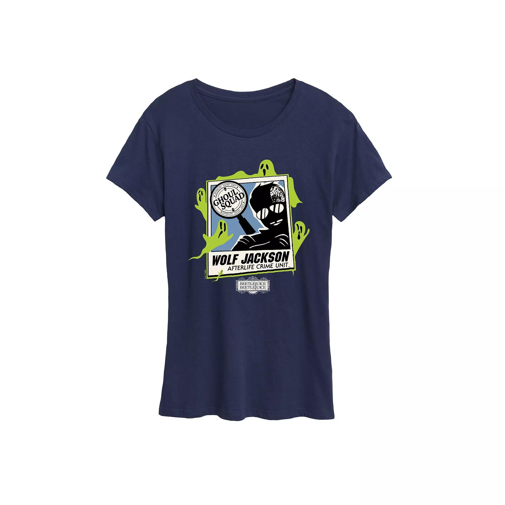 Womens Beetlejuice 2 Wolf Jackson Graphic Tee Product Image