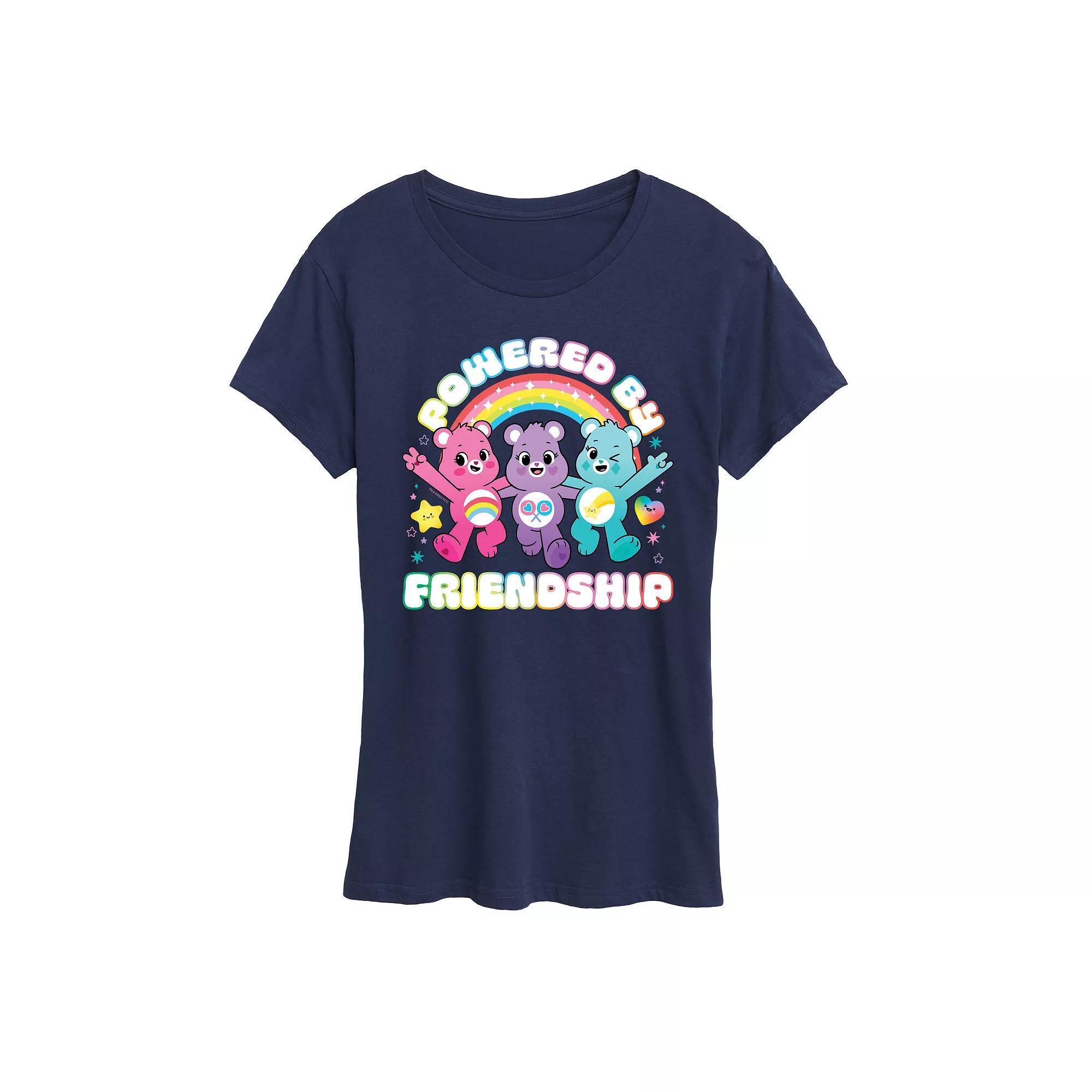 Womens Care Bears Powered By Friendship Graphic Tee, Girls Grey Gray Product Image