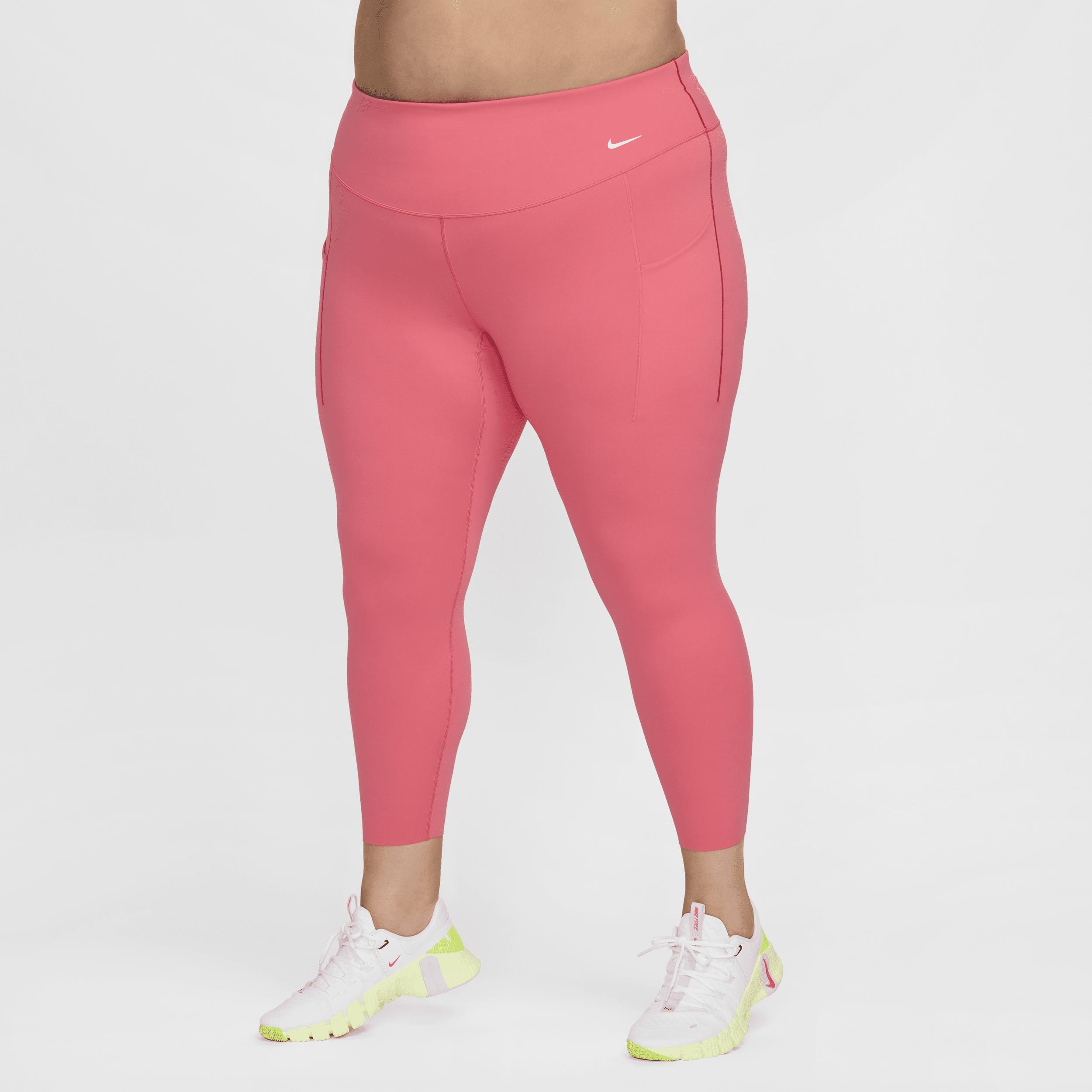 Nike Women's Universa Medium-Support High-Waisted 7/8 Leggings with Pockets (Plus Size) Product Image
