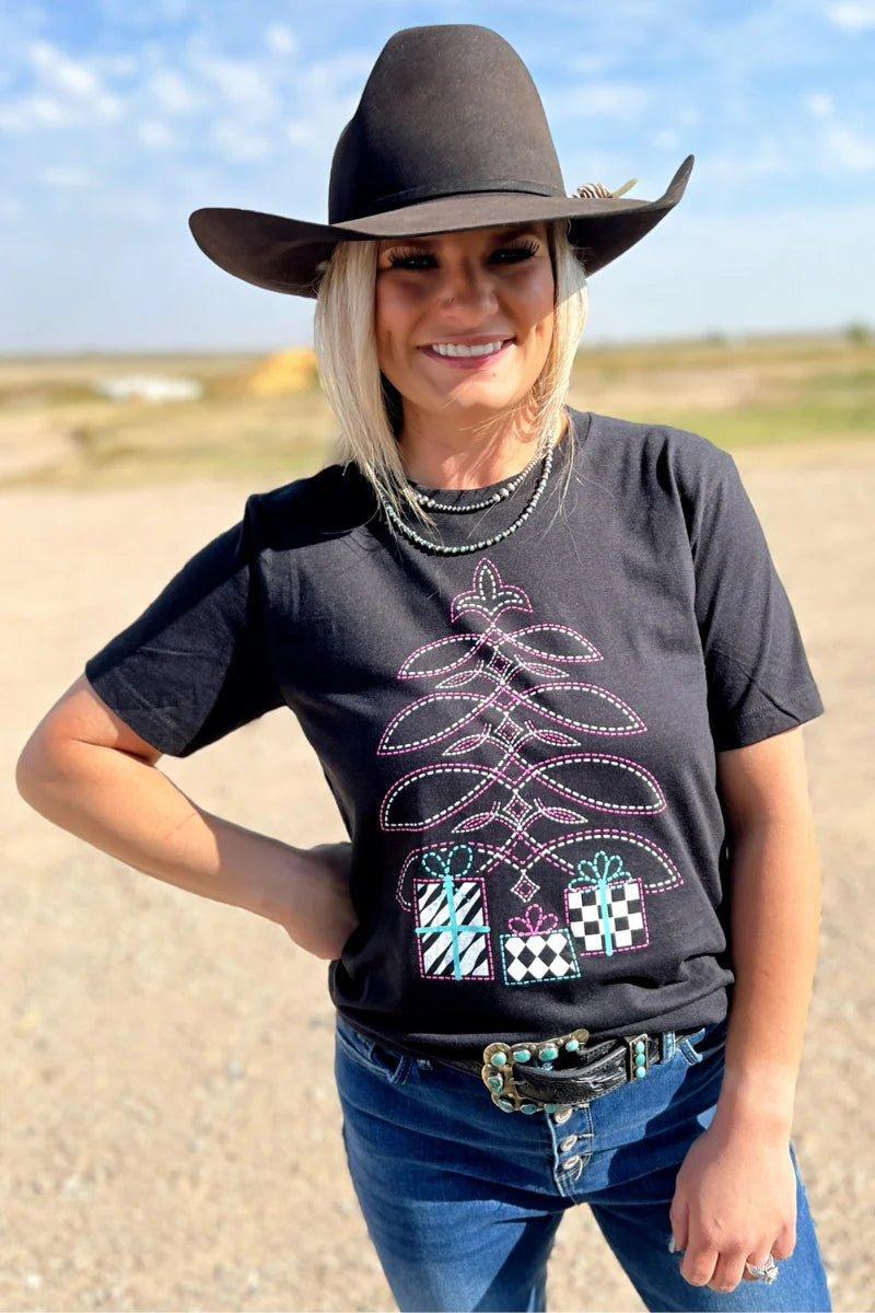 Sterling Kreek Boot Scootin' Christmas Tee* Product Image