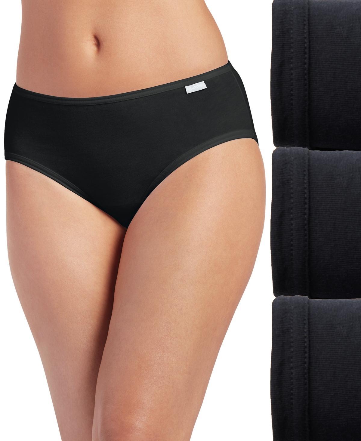 Women's Jockey® Elance 3-Pack Hipster Panty Set 1488, Size: 6, Pretty Meadow Team Product Image
