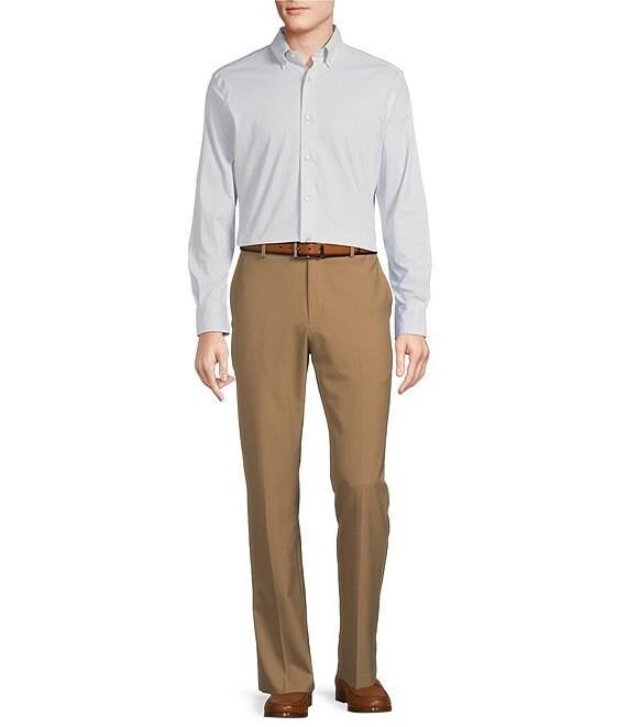 Daniel Cremieux Signature Label Diamond Print Luxe Stretch Long Sleeve Woven Shirt Product Image