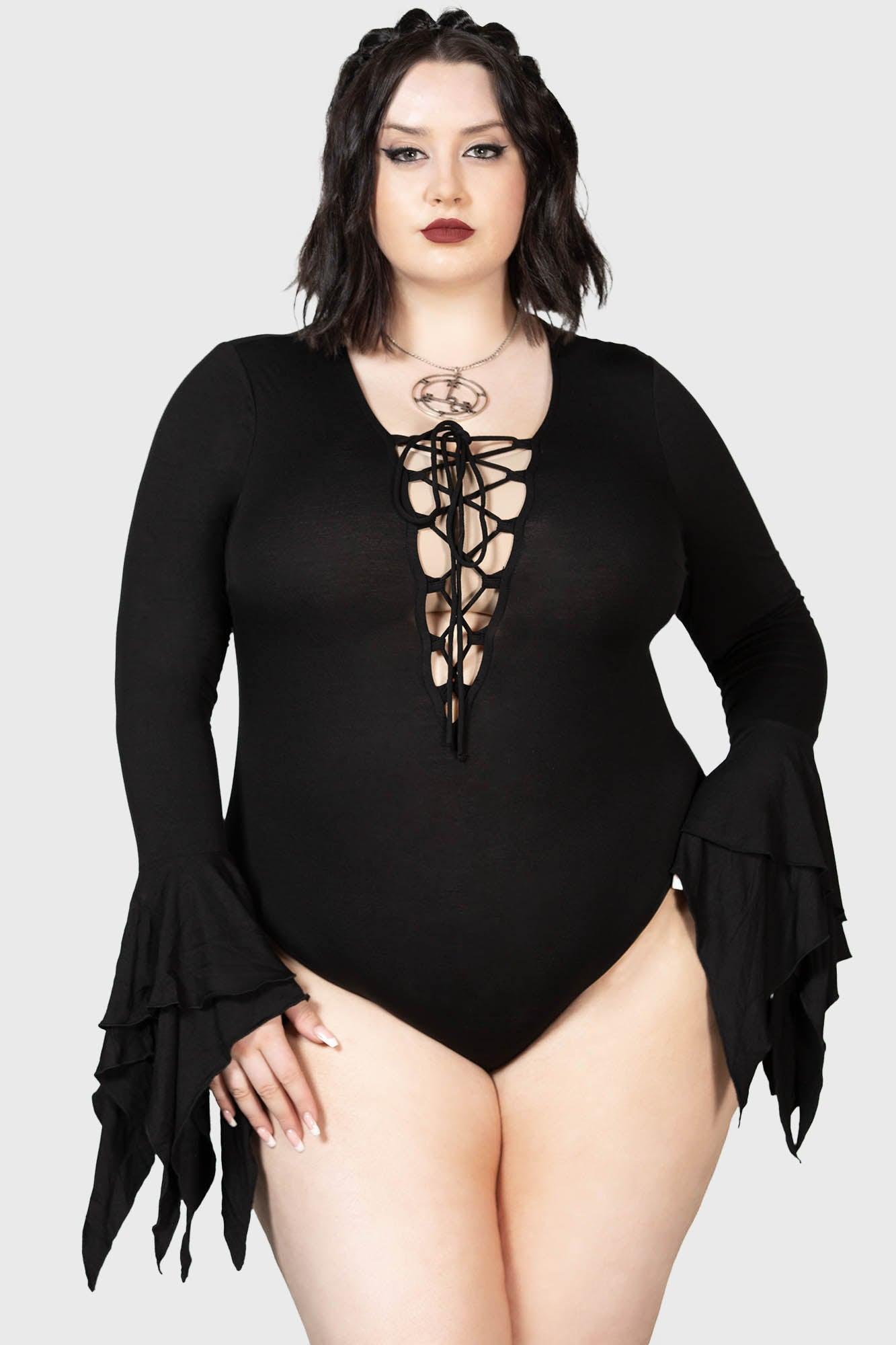 Black Roses Bodysuit Female Product Image