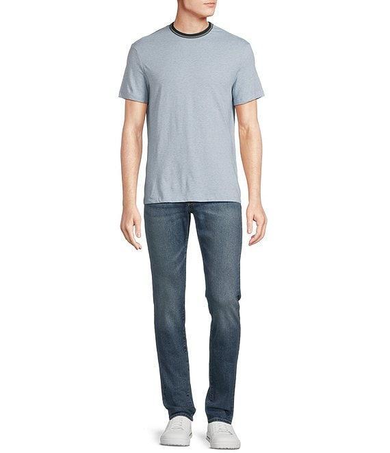 Cremieux Premium Denim Solid Mazaire Short Sleeve T-Shirt Product Image