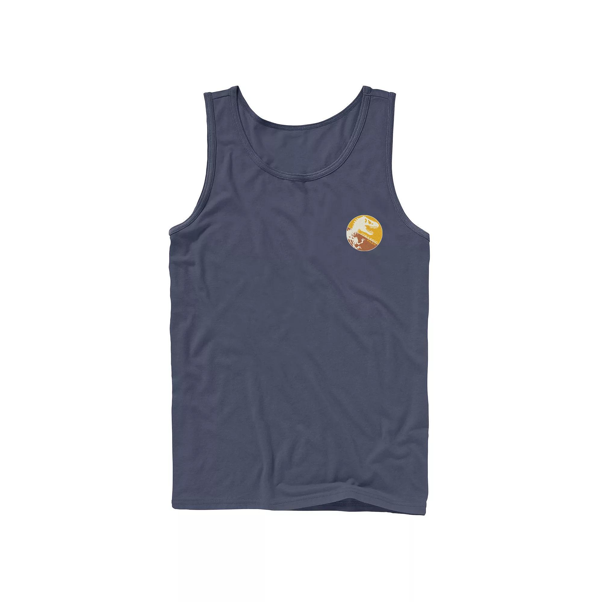 Men's DC Comics The Joker Cards Pocket Graphic Tank Top, Size: Large, Athletic Grey Product Image