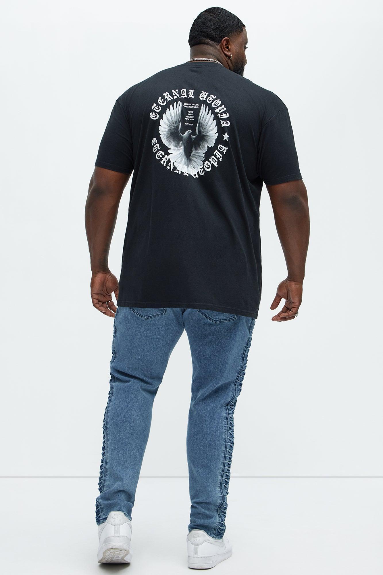 Eternal Utopia Short Sleeve Tee - Black Product Image